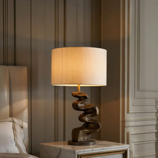 Modern Sculptural Table Lamp For Living Room And Bedroom